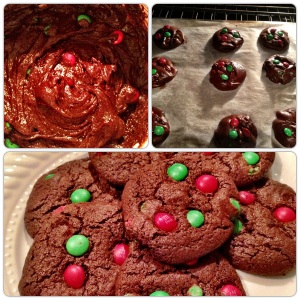 Double Chocolate M&M Cookies - Gluten Free